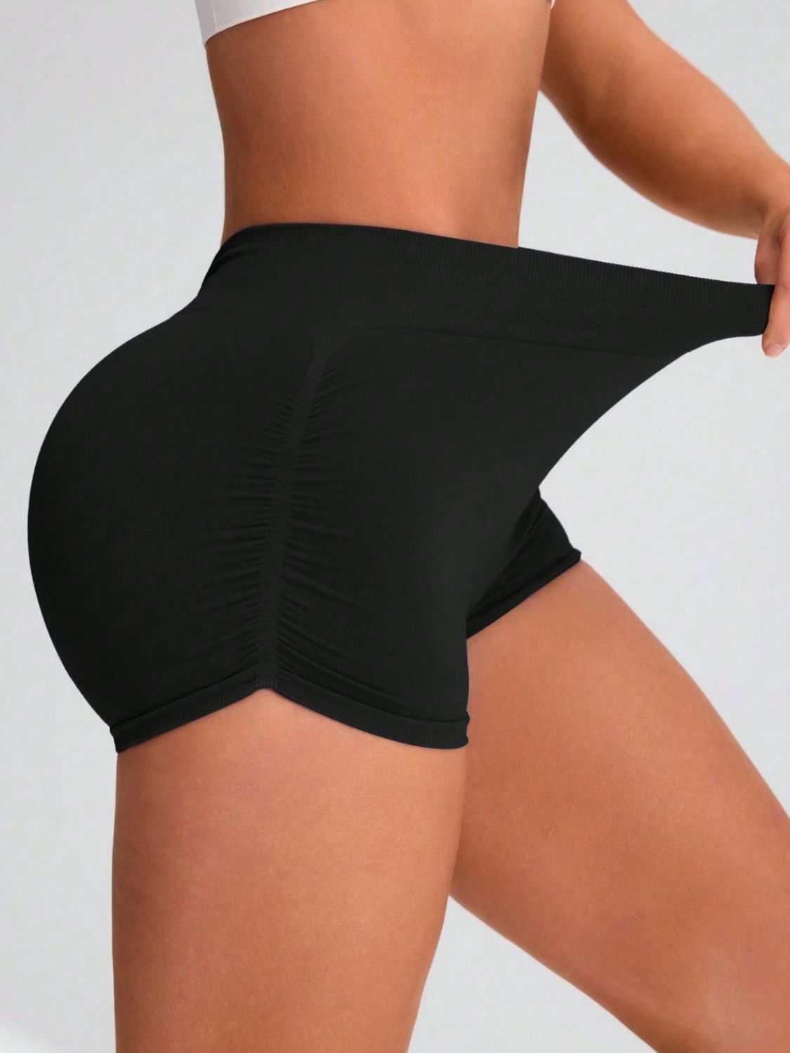 Aura Stylo - Elastic Waist Active Shorts