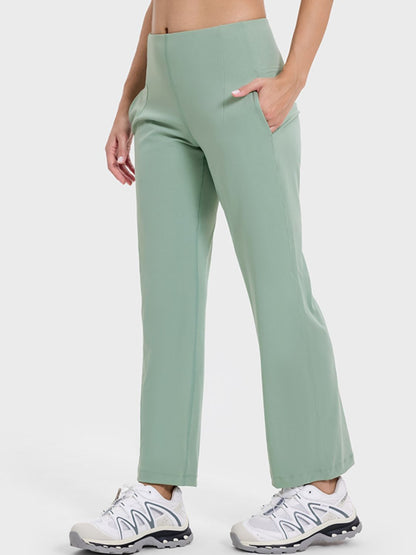 Aura Stylo - Millennia Pocketed High Waist Active Pants