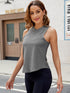 Trendy Round Neck Racerback Tank