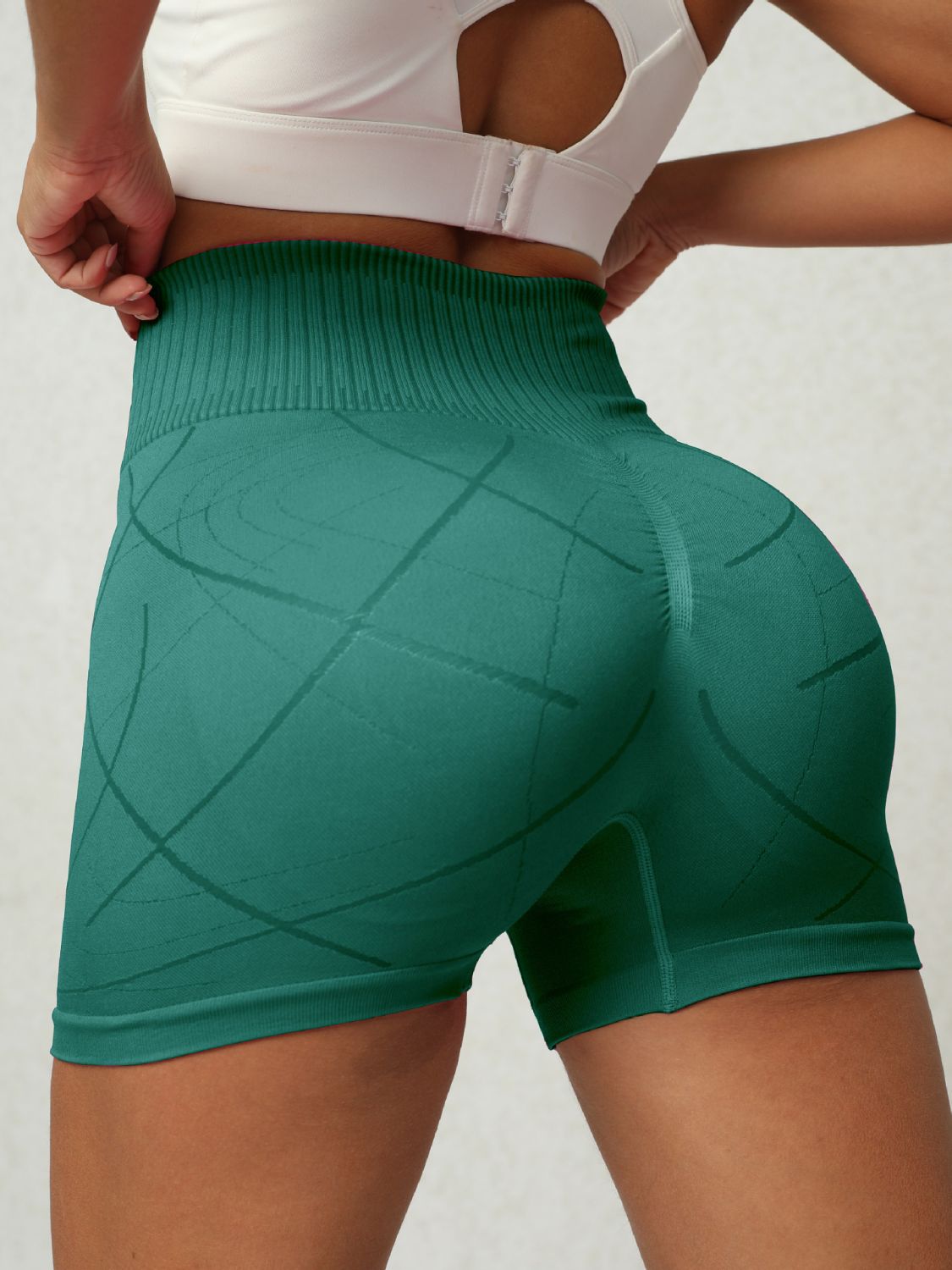 Aura Stylo - High Waist Active Shorts