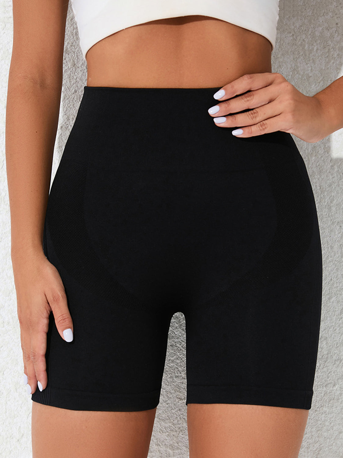 Aura Stylo - High Waist Active Shorts