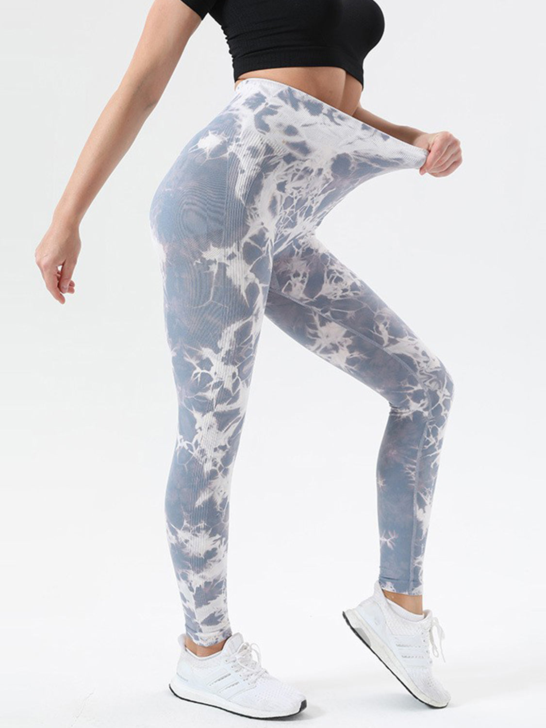 Aura Stylo - Tie-Dye High Waist Active Leggings