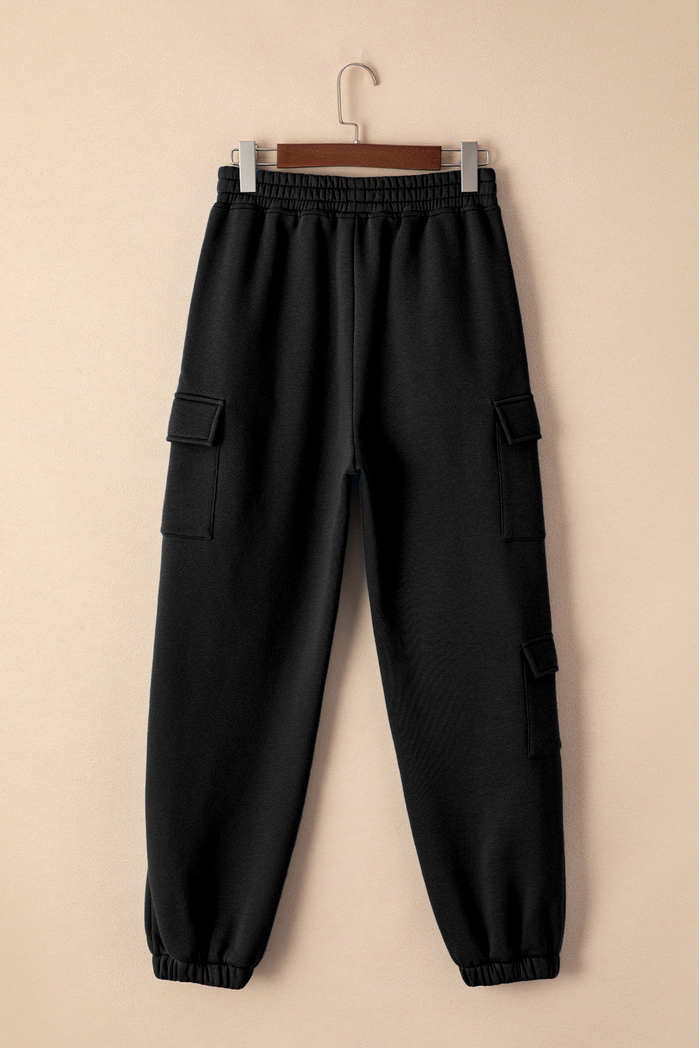 Aura Stylo - Pocketed Elastic Waist Active Joggers