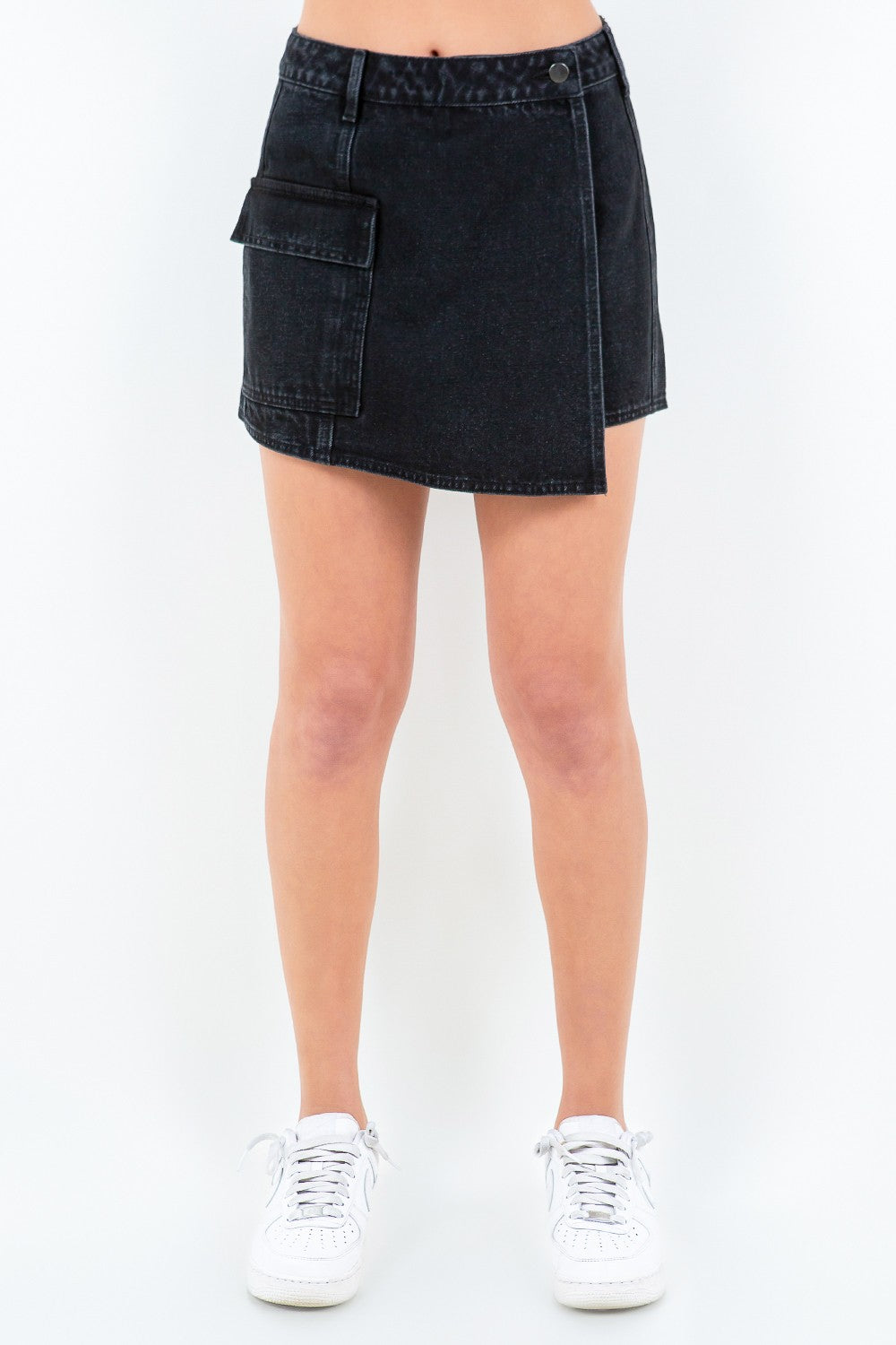 American Bazi Cargo Pocket Denim Skort