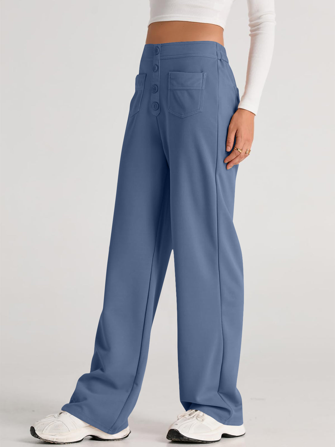 Aura Stylo - High Waist Wide Leg Pants