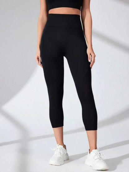 Aura Stylo - High Waist Cropped Active Leggings