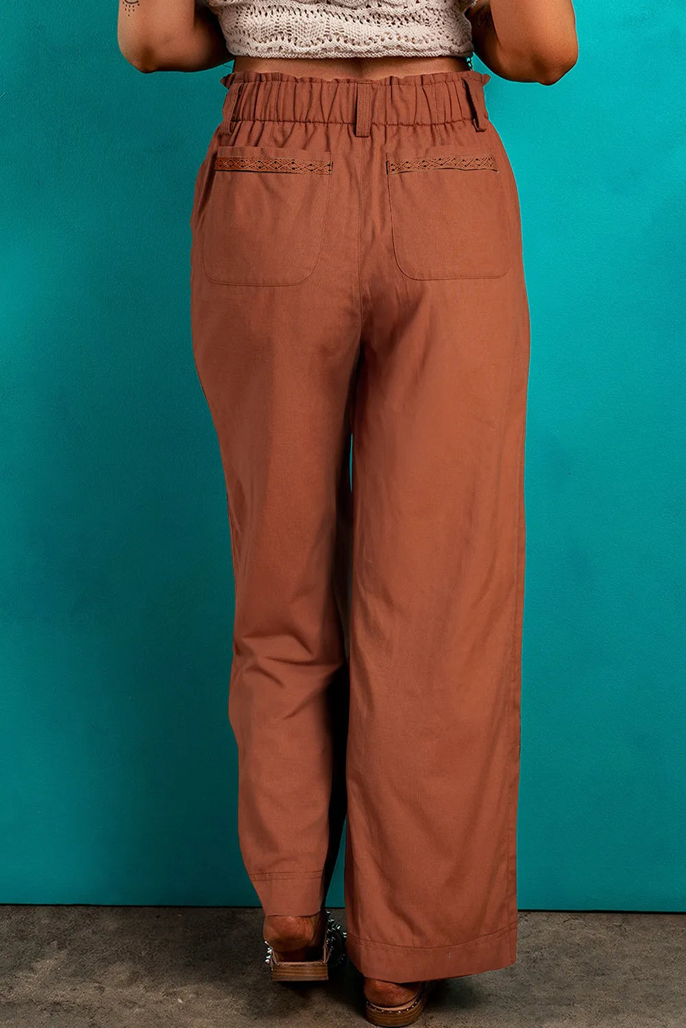 Aura Stylo - Wide Leg Pants with Pockets