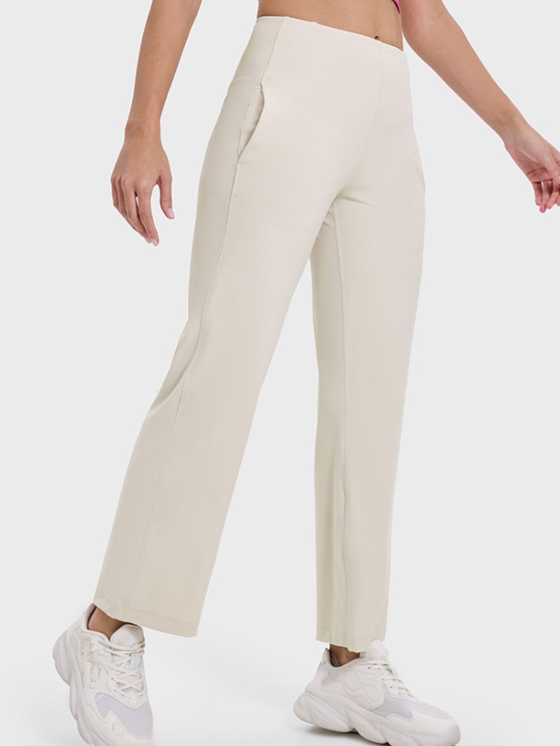 Aura Stylo - Millennia Pocketed High Waist Active Pants